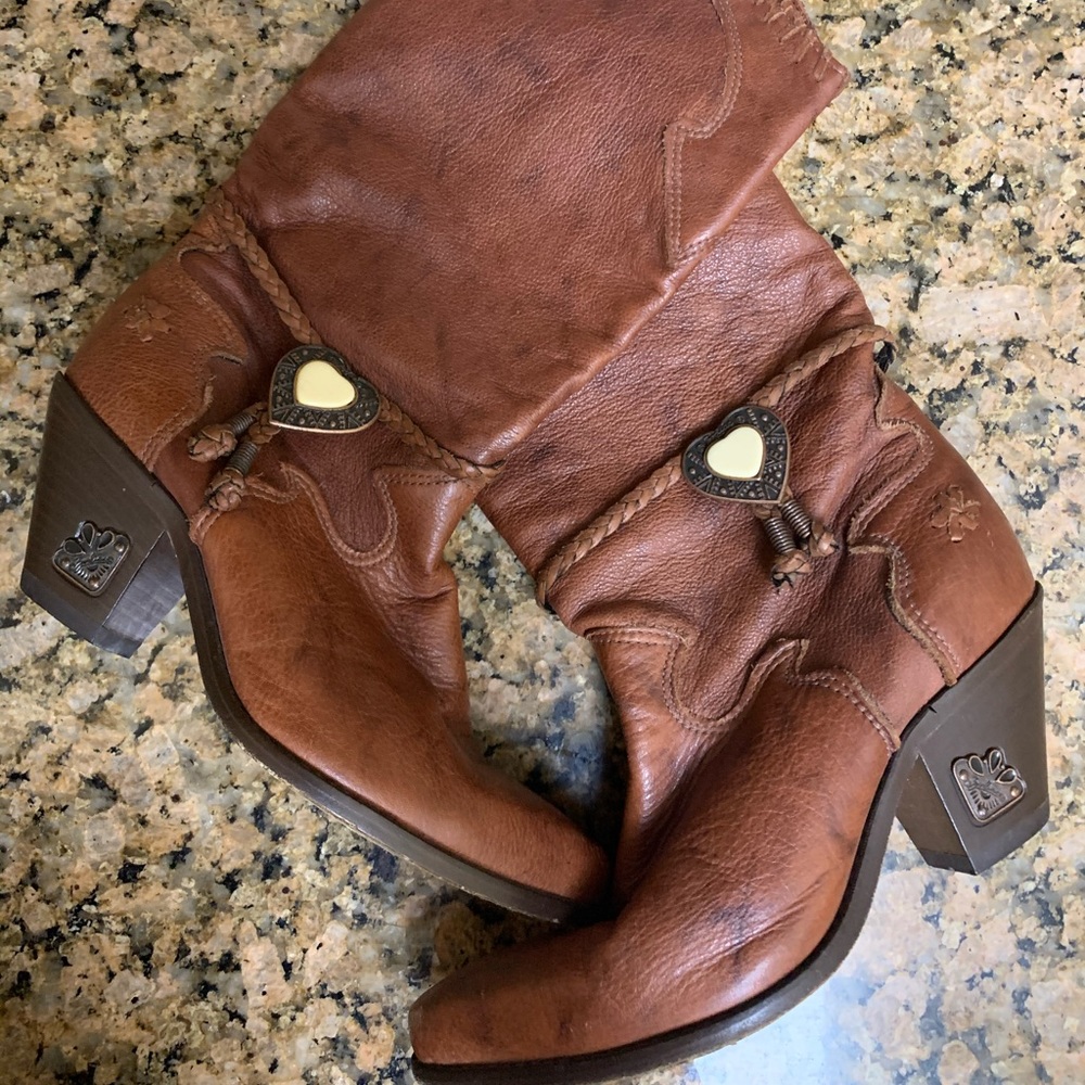 Zodiac CowGirl Boots (RARE) (TRUE VINTAGE)